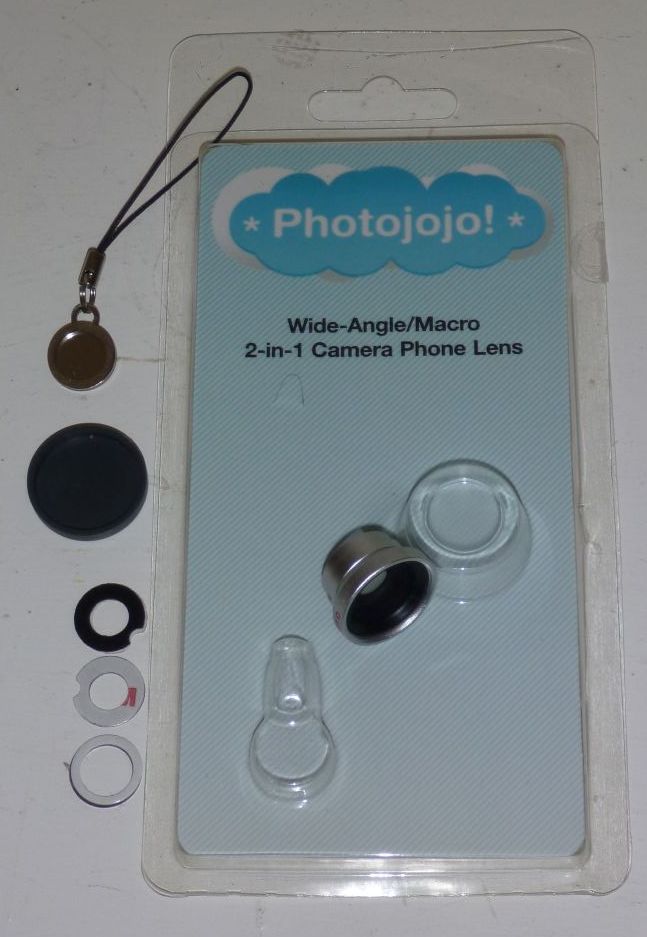 Photojojo flat pack with wide angle lens