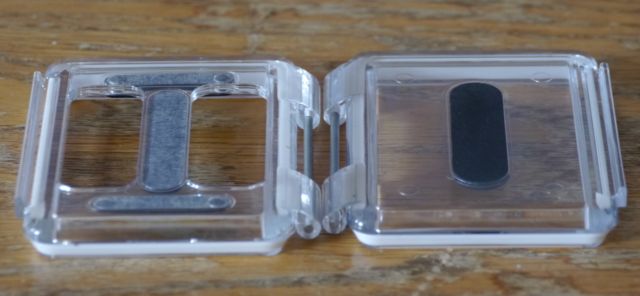 Sealed and open back for the GoPro waterproof case